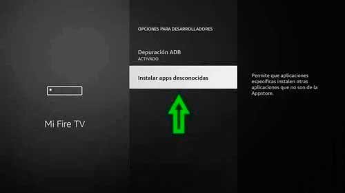 Ingresar URL de JumangisTV en Downloader - Descarga directa de la app IPTV